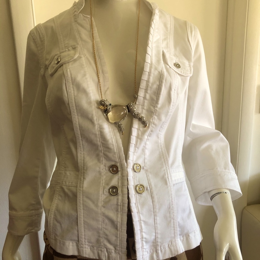 New White House Black Market Jacket Size 12